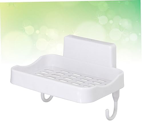 MAGICLULU Wall Mount Soap Dish Holder Suction Cup No Drilling