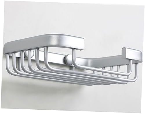 Hoement Wall Mount Soap Holder Modern Aluminum Design