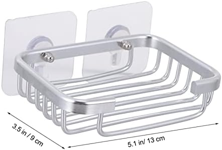 LIFKICH 1Set Wall-Mounted Soap Dish Holder