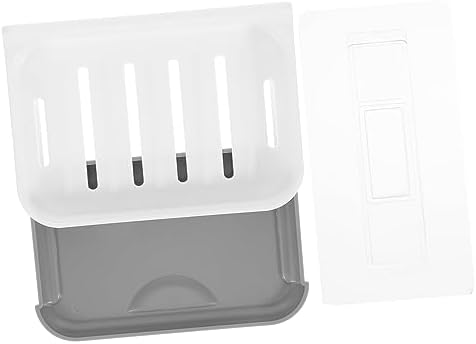 1set Dish Wall-Mounted Fast-Drying Soap Holder for Bathroom