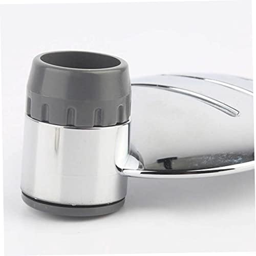 2pcs Silver Soap Holder Drainage for Shower and Bathroom Storage