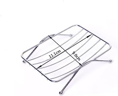 HOLIDYOYO Stainless Steel Wall-Mounted Soap Drainer Holder