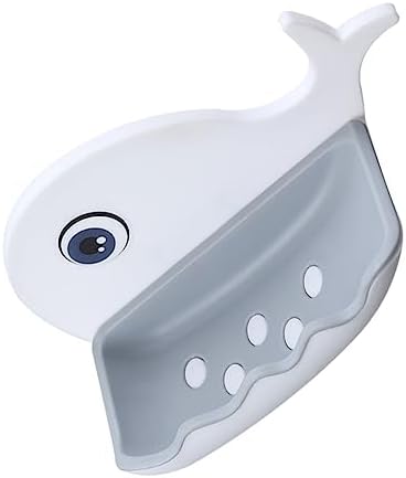Whale Shaped Wall Mounted Soap Holder