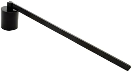 GAKA Candle Snuffer Black with Rotating Bell