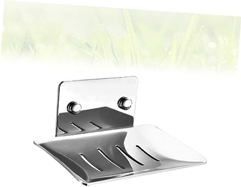 Amosfun Stainless Steel Soap Holder