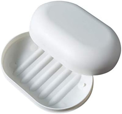 Portable Bar Soap Holder Travel Soap Container White