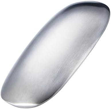 KONTONTY Hand Remover Stainless Steel Soap Bar for Garlic Onions Fish