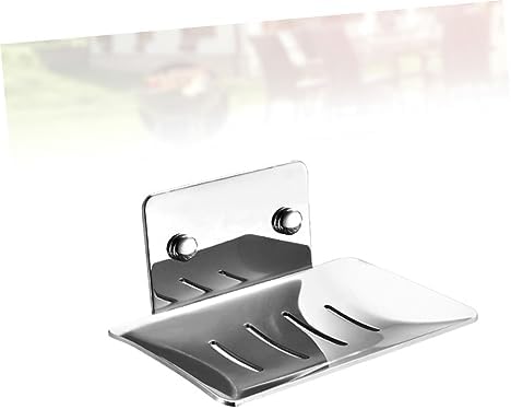 Stainless Steel Soap Basket Wall Mount Leakproof Holder