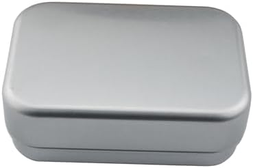 YHXiXi Aluminum Soap Dish with Lid and Drip Tray