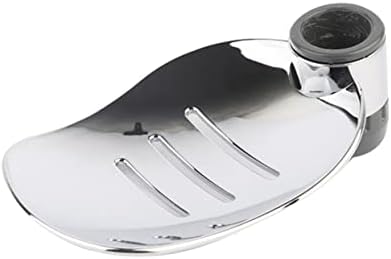 WOONEKY Bar Soap Dish Wall Mount Drain Strip Holder