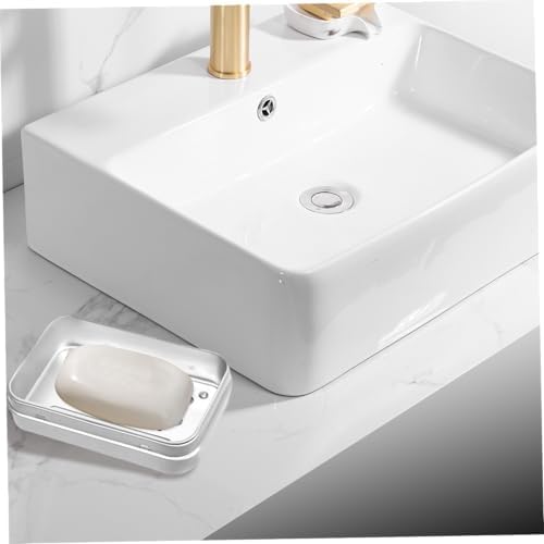 Stainless Steel Soap Travel Case 38x27x12 Inch Compact Holder with Secure Lid