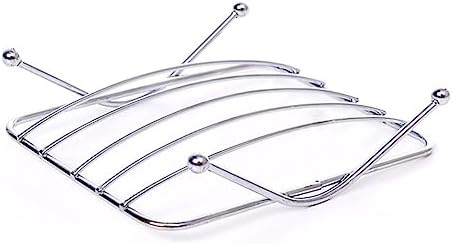 ABOOFAN Stainless Steel Square Soap Holder Wall Mount