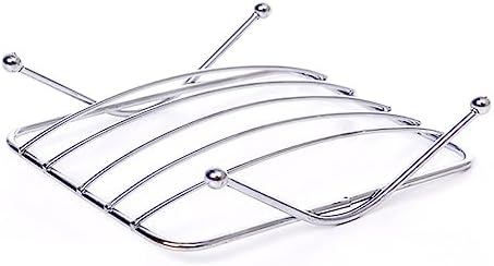 Stainless Steel Wall Mount Soap Holder for Bathroom and Kitchen