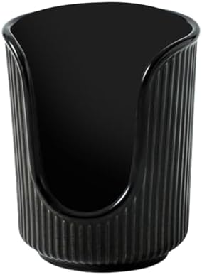 AOIROE Plastic Bathroom Cup Dispenser with Vertical Stripes