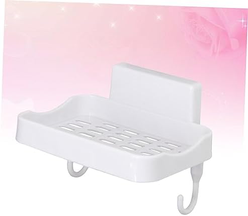 MAGICLULU Wall Mount Soap Dish Holder Suction Cup No Drilling
