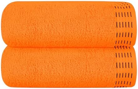 MALLONI HOME Oversized Cotton Bath Towel Set 28x55 Inches