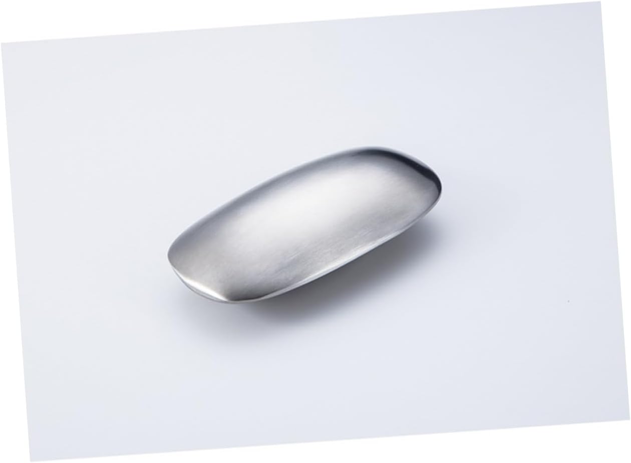 KONTONTY Hand Remover Stainless Steel Soap Bar for Garlic Onions Fish