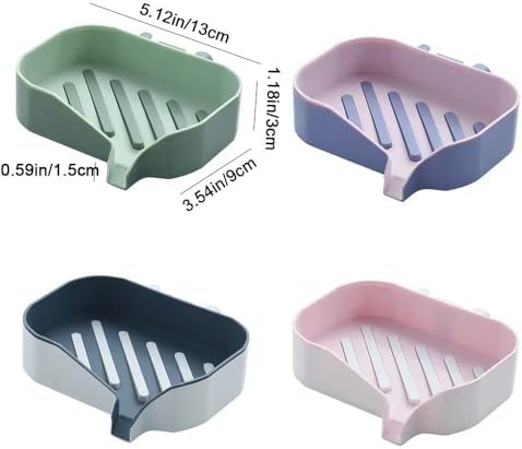 Double Layer Soap Holder with Raised Design
