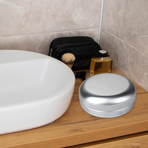 2Pcs Portable Aluminium Soap Box with Drip Tray 1