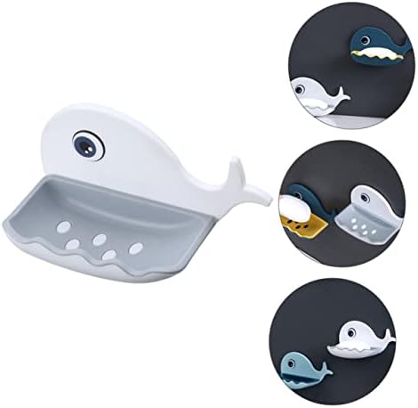 LIFKOME Whale Shaped Wall Soap Holder 1
