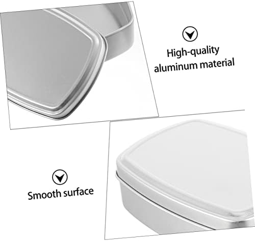 STOBAZA 2Pcs Leak-Proof Soap Holders with Lid