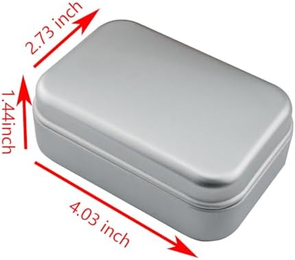 YHXiXi Aluminum Soap Dish with Lid and Drip Tray