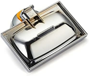 BAZEITFLOW Wall Mounted Soap Holder with Brushed Texture 1