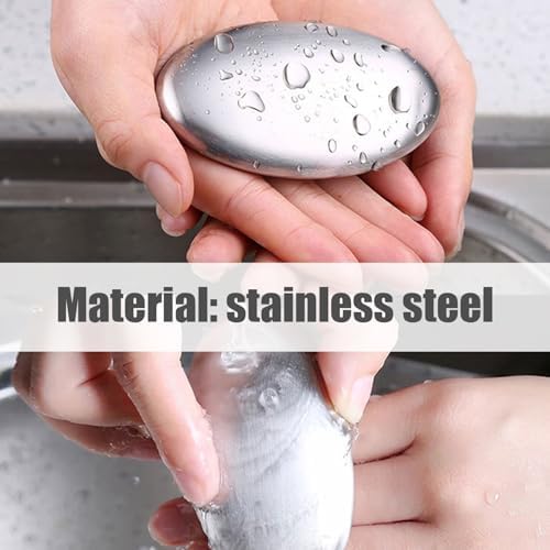 Jorzer Metal Soap Bar for Garlic Fish Deodorizer