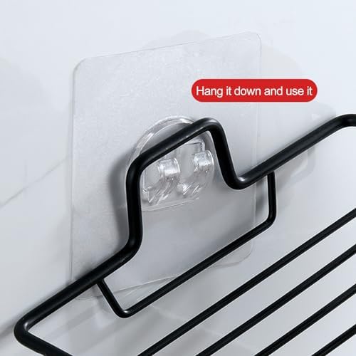 Stainless Steel Soap Dish with Anti-Rust Coating and Anti-Slip Design