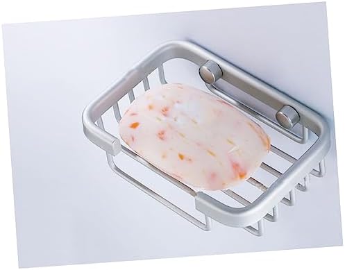 Ciieeo Modern Brushed Aluminum Soap Holder