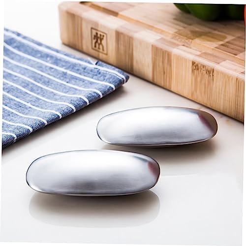 Stainless Steel Odor Absorber Soap Bar with Holder