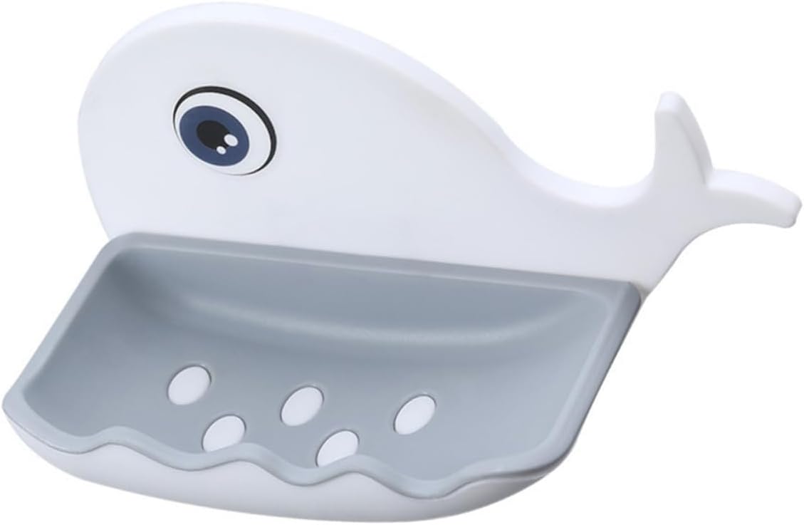 LIFKOME Whale Shaped Wall Soap Holder 1