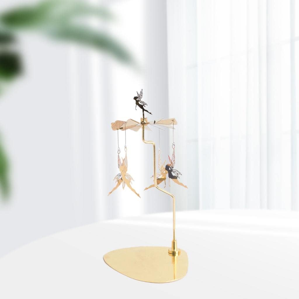 Rotating Candle Tea Light Holder with Balloon Design