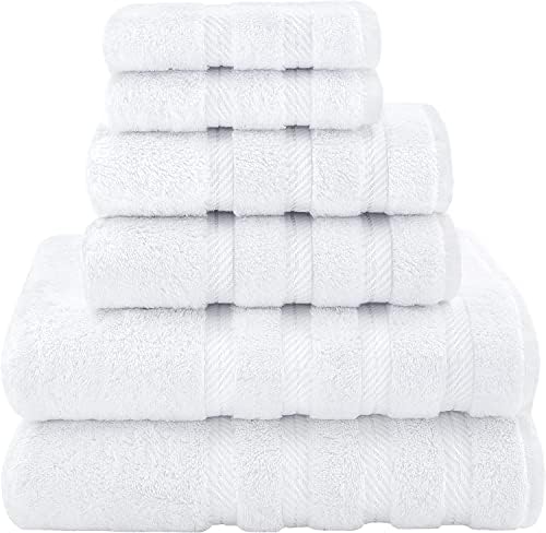 American Soft Linen White Bath Towel Set 170 Sets