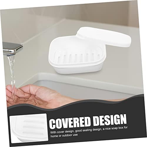 Alipis Compact Travel Soap Storage Box