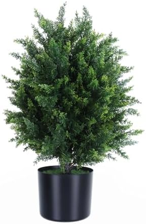 Washranp Artificial Bonsai Topiary Set of 2