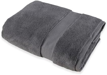 Maisonette Loft 100 Egyptian Cotton Turkish Bath Towels Set 4 Pack Grey