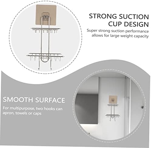 LIFKOME Double-Deck Wall Mount Soap Holder 1