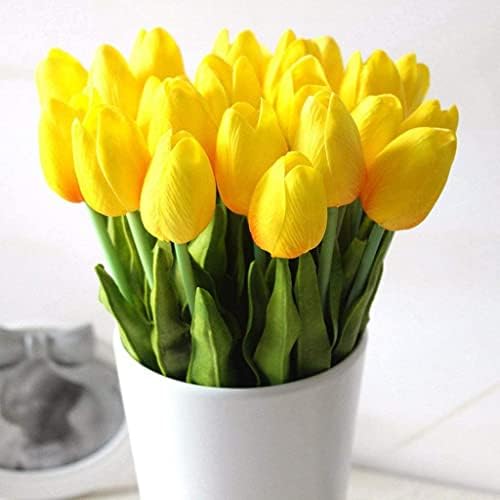 Gerrit Artificial Flowers in Tulip Vase - 10 Heads