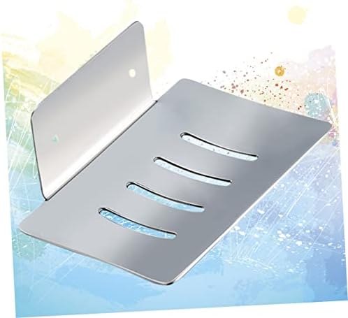 HOOTNEE Wall Mount Soap Holder Stainless Steel Draining Dish