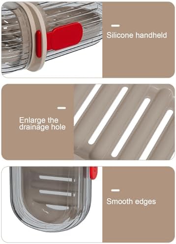 Travel Soap Container with Lock Design