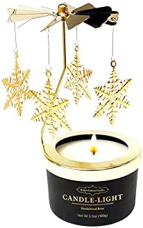 Kellys Custom Candles Rotating Snowflake Gift for Her