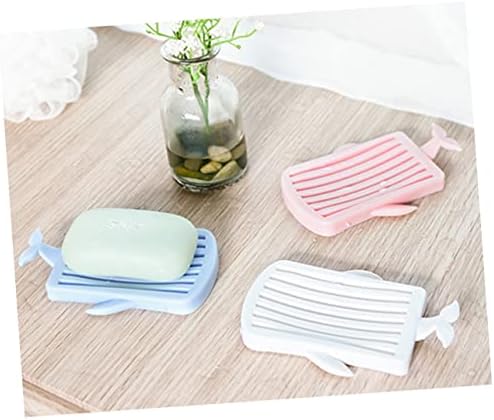 SHOWERORO Leaf Design Double Layer Soap Dish