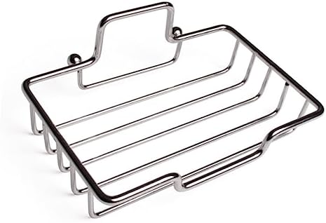 Wall Mounted Stainless Steel Soap Holder Self Adhesive for Bathroom and Kitchen