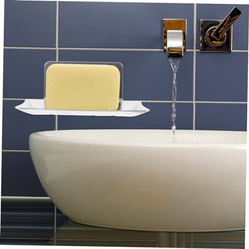 Stainless Steel Wall Mount Soap Dish for Bar Soap No Drilling Required