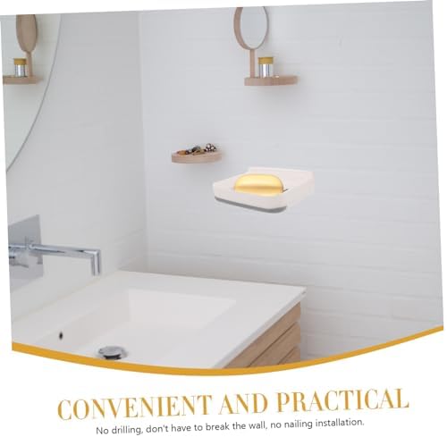 Alipis Premium Absorbent Soap Dish Wall-Mounted 1