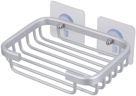 Kichvoe 1Set Single Soap Dish Holder for Bathroom Kitchen