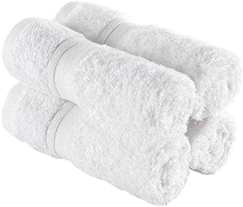 Hawmam Linen 13x13 Inch Towel Set for Face Hand Kitchen Cleaning