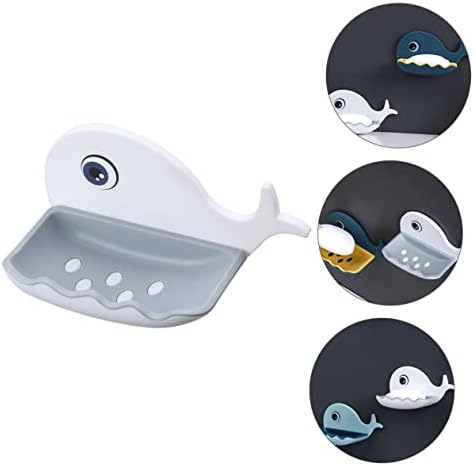 ABOOFAN Whale Shaped Wall Mounted Soap Holder
