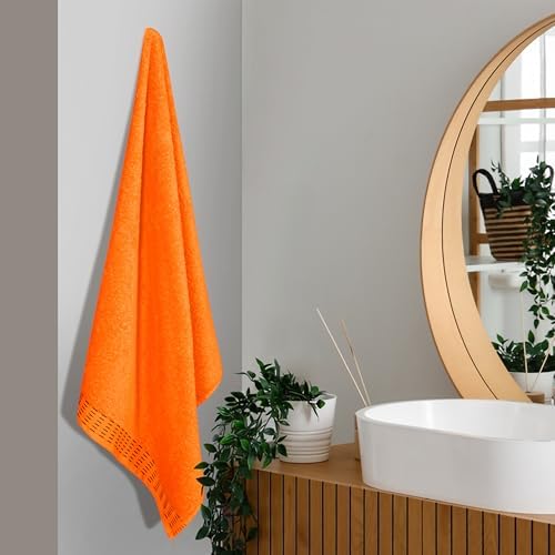 MALLONI HOME Oversized Cotton Bath Towel Set 28x55 Inches